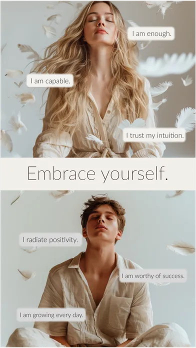ภาพหน้าจอของ Manifest & Affirmations GENTLY