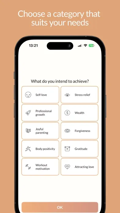 ภาพหน้าจอของ Manifest & Affirmations GENTLY