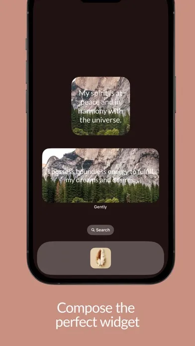 ภาพหน้าจอของ Manifest & Affirmations GENTLY