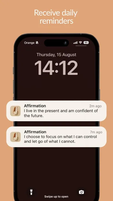 ภาพหน้าจอของ Manifest & Affirmations GENTLY