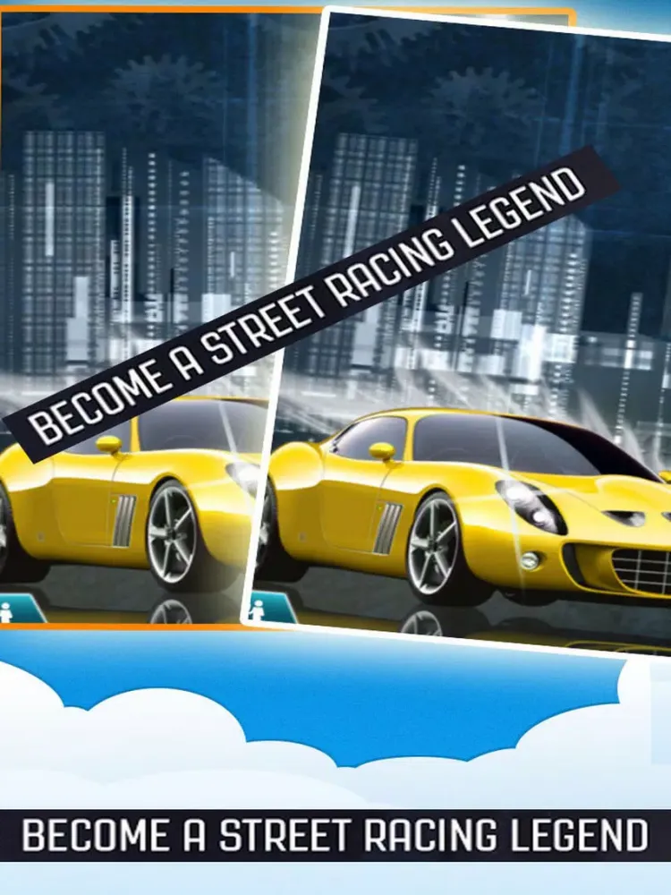 ภาพหน้าจอของ Amazing Car Speed Racing iPad 