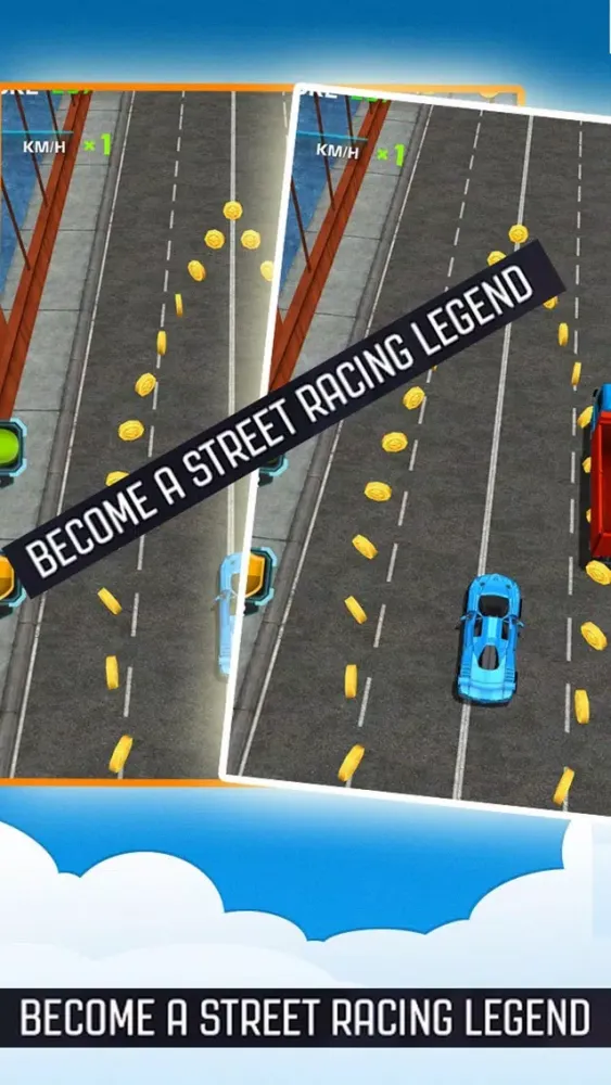 ภาพหน้าจอของ Amazing Car Speed Racing