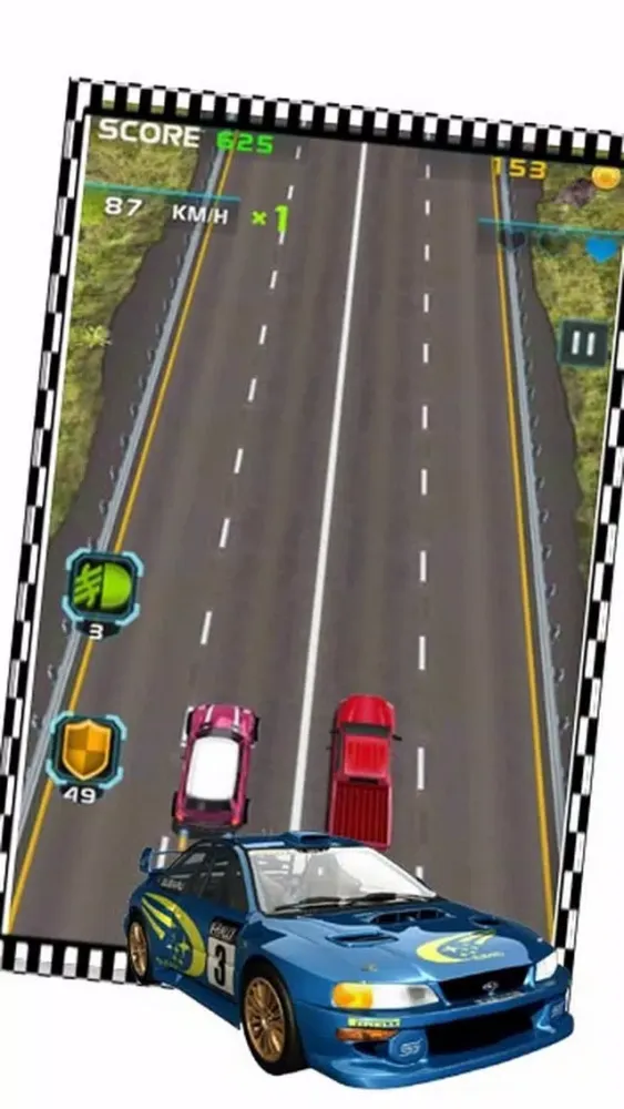 Capturas de tela do SuperCar Racing Coin