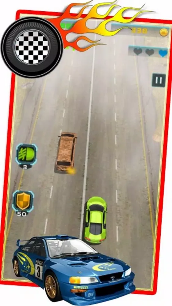 Capturas de tela do SuperCar Racing Coin