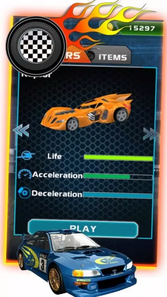 Capturas de tela do SuperCar Racing Coin