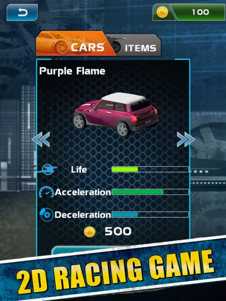 Speed Racing: Sport Car iPad  Screenshots