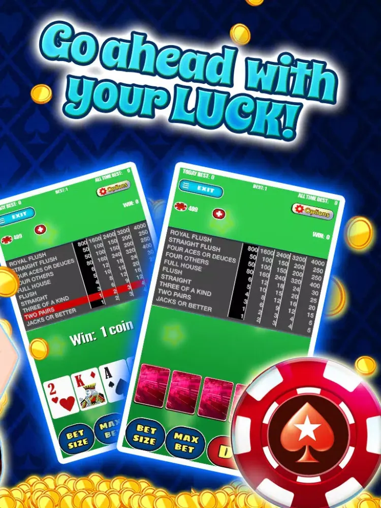 Capturas de pantalla de Replay Casino - Online Poker (5 Card Draw, No Limits Omaha) Live sports Gambling iPad 
