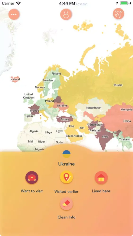 Tangkapan layar Scratch Map Pro