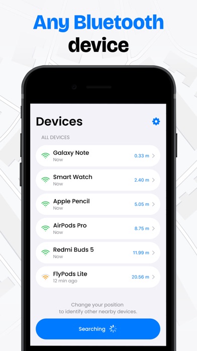 ภาพหน้าจอของ Bluetooth Finder, Scanner App