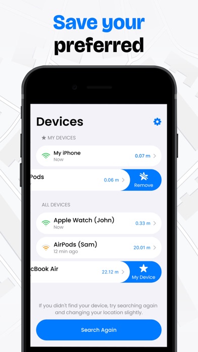 ภาพหน้าจอของ Bluetooth Finder, Scanner App