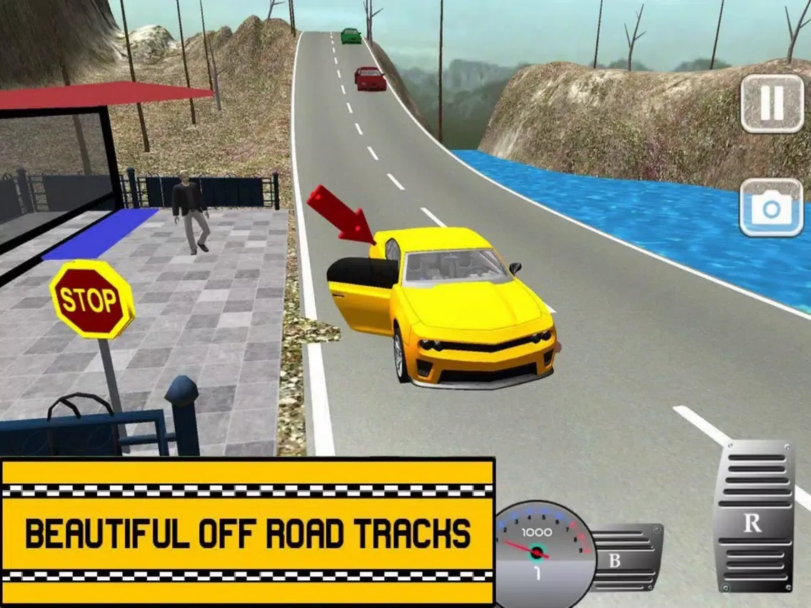 Driver Taxi Service Hill 2017 iPad  स्क्रीनशॉट