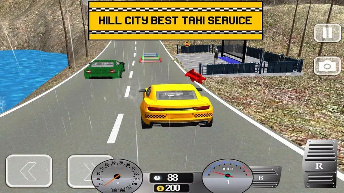 Driver Taxi Service Hill 2017 स्क्रीनशॉट