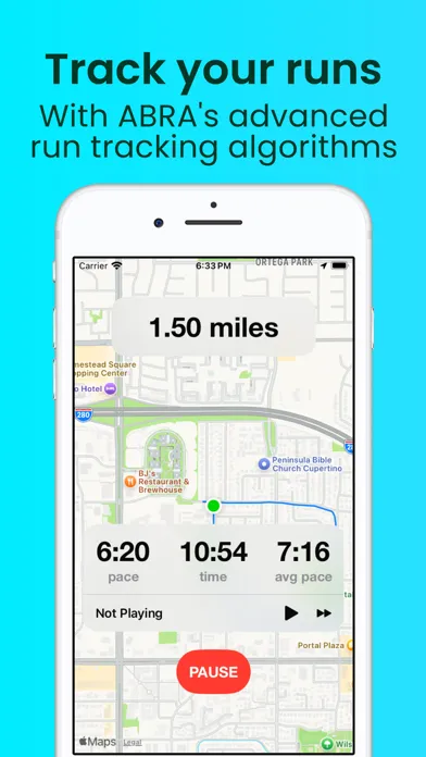 Скриншоты ABRA: A Better Running App