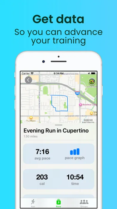 Скриншоты ABRA: A Better Running App