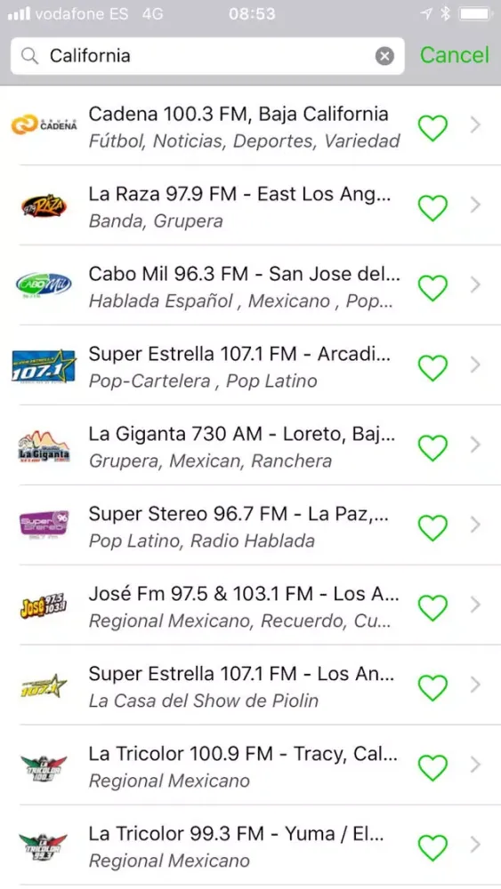 Radiulo radio Mexicana Screenshots