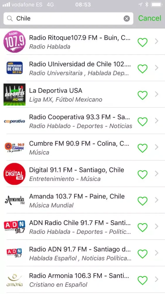 Radiulo radio Mexicana Screenshots