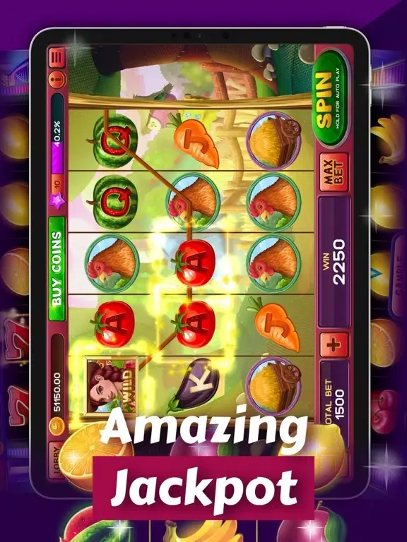 Capturas de tela do Slots Galaxy Casino iPad 