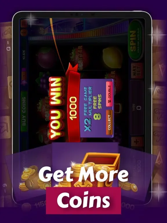 Capturas de tela do Slots Galaxy Casino iPad 