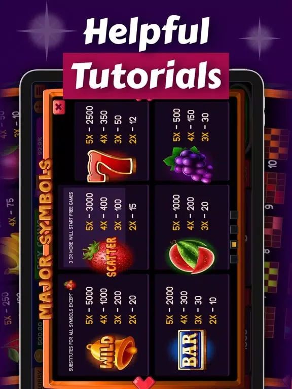 Capturas de tela do Slots Galaxy Casino iPad 