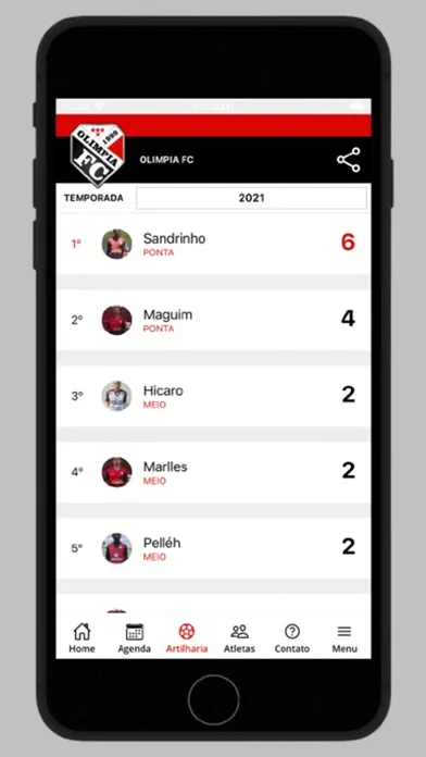 Screenshot di Olimpia FC