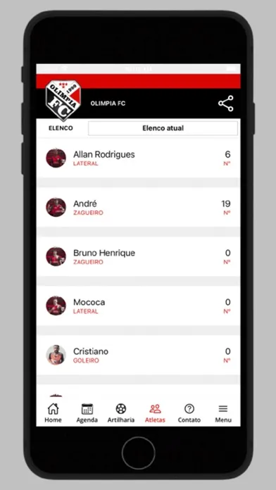 Screenshot di Olimpia FC