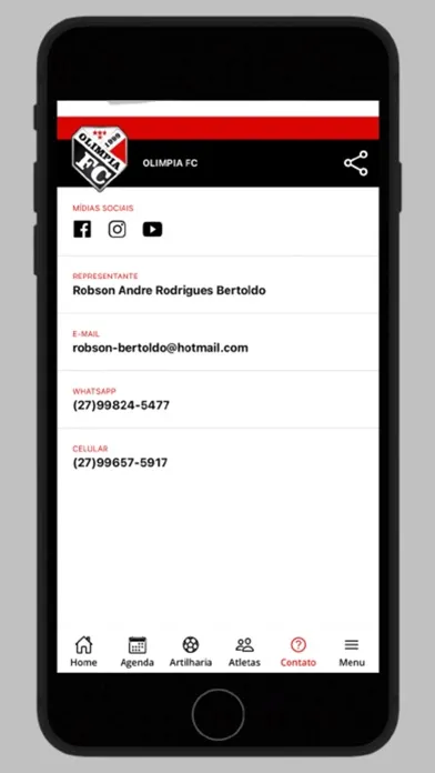 Screenshot di Olimpia FC
