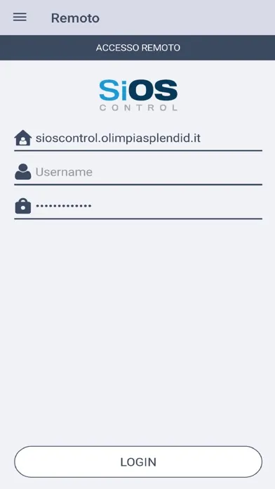 Olimpia Splendid SiOS Control स्क्रीनशॉट