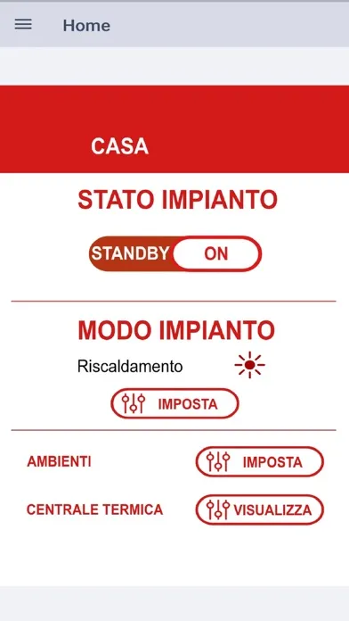 Olimpia Splendid SiOS Control स्क्रीनशॉट