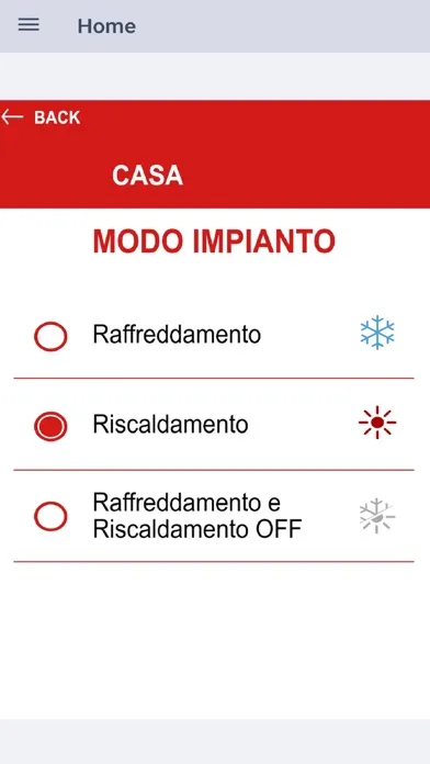 Olimpia Splendid SiOS Control स्क्रीनशॉट