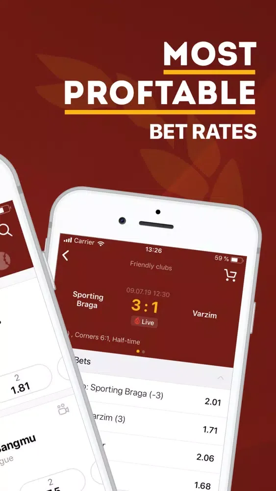 Olimp -- sports betting سکرین شاٹس