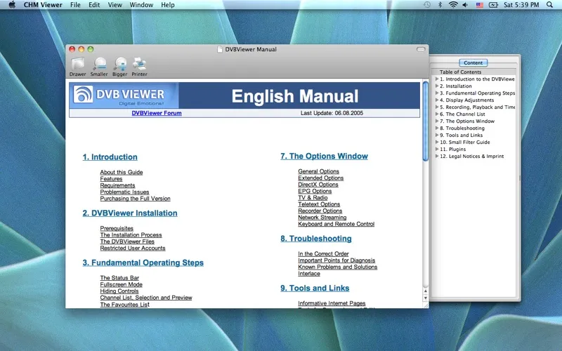 CHM Viewer سکرین شاٹس