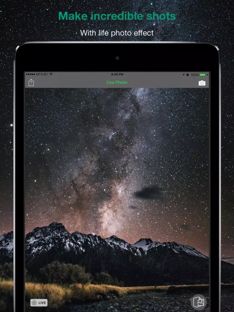 Capturas de tela do Live Camera for all phones! iPad 