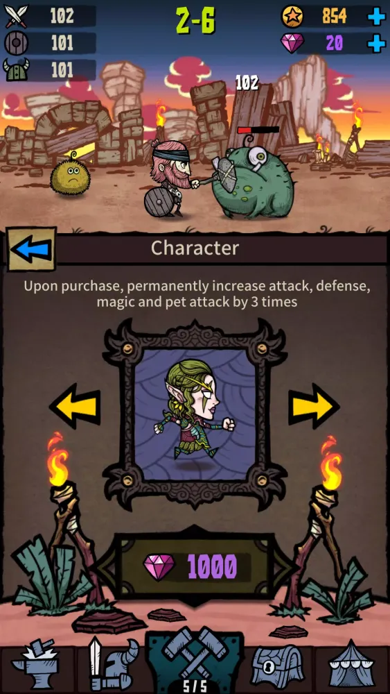 Zrzuty ekranu Merge Weapons