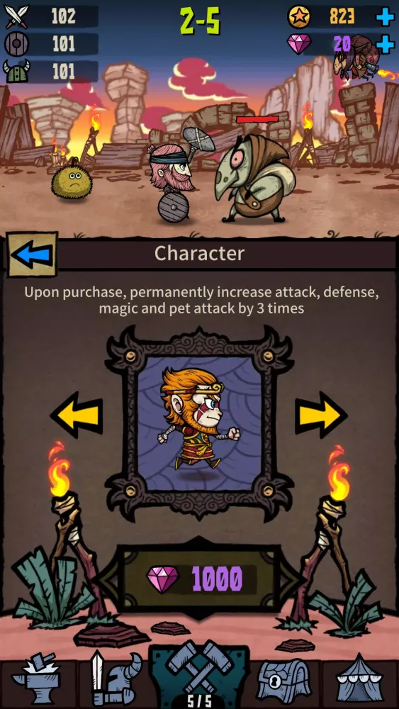 Zrzuty ekranu Merge Weapons