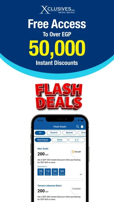 Xclusives Offers & Discounts 스크린샷