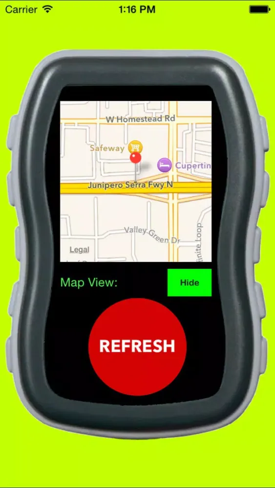 GPS Address Locator スクリーンショット