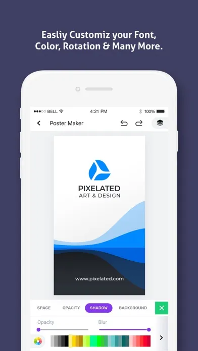 Business Card Maker E-card应用截图