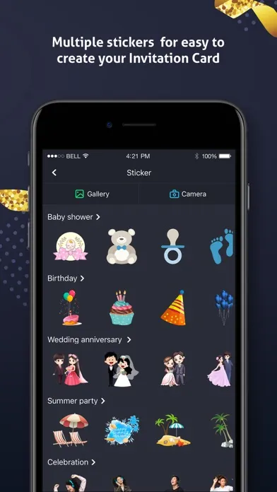 صور Invitation Card Maker
