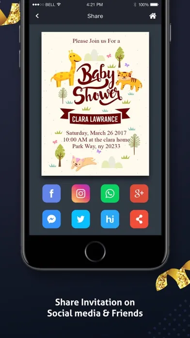 صور Invitation Card Maker