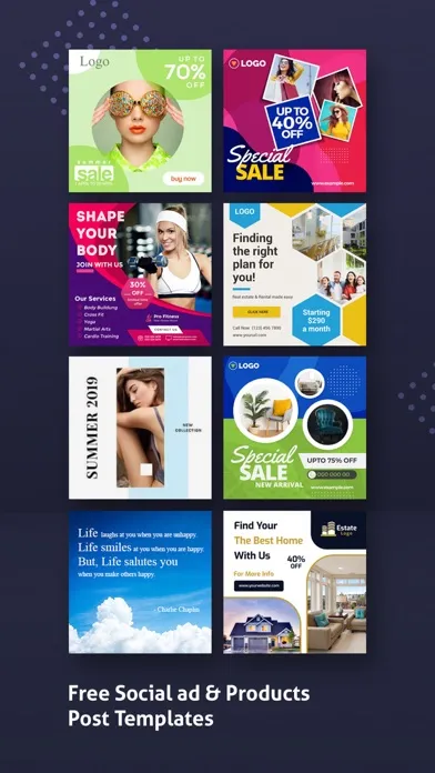 Poster Maker, Flyer Maker 스크린샷