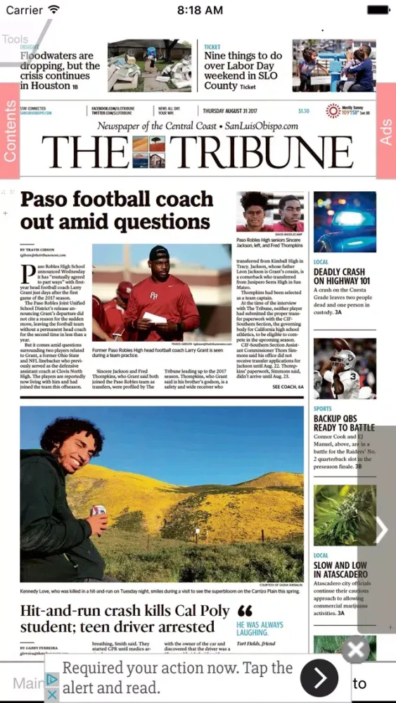 تصاویر San Luis Obispo Tribune eEdition