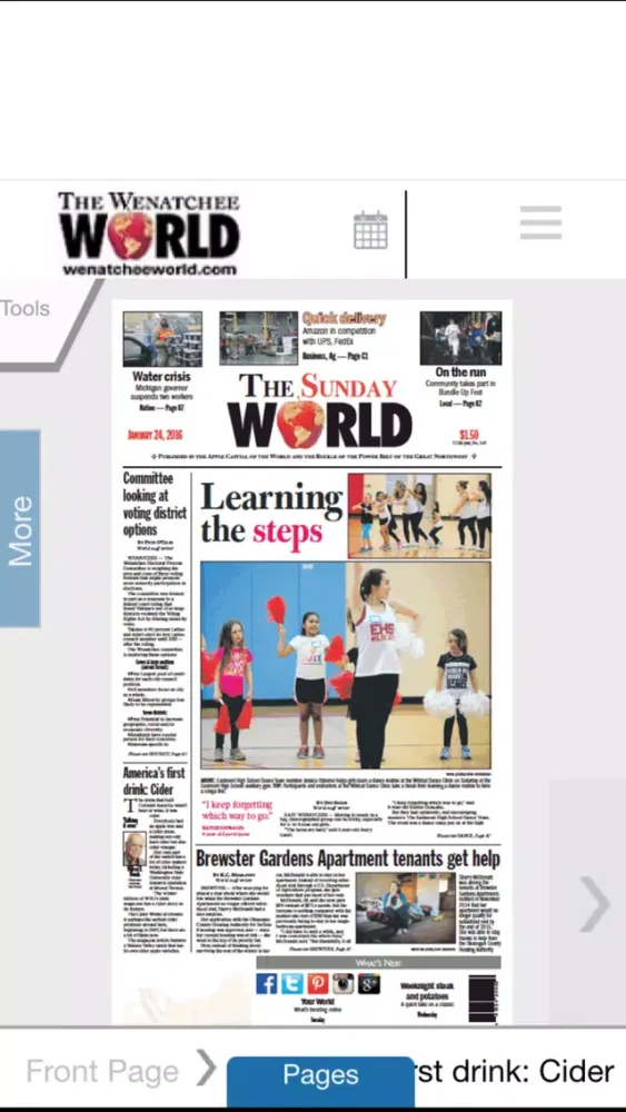 The Wenatchee World Digital Edition سکرین شاٹس