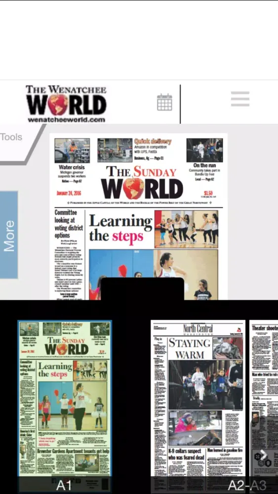 The Wenatchee World Digital Edition سکرین شاٹس