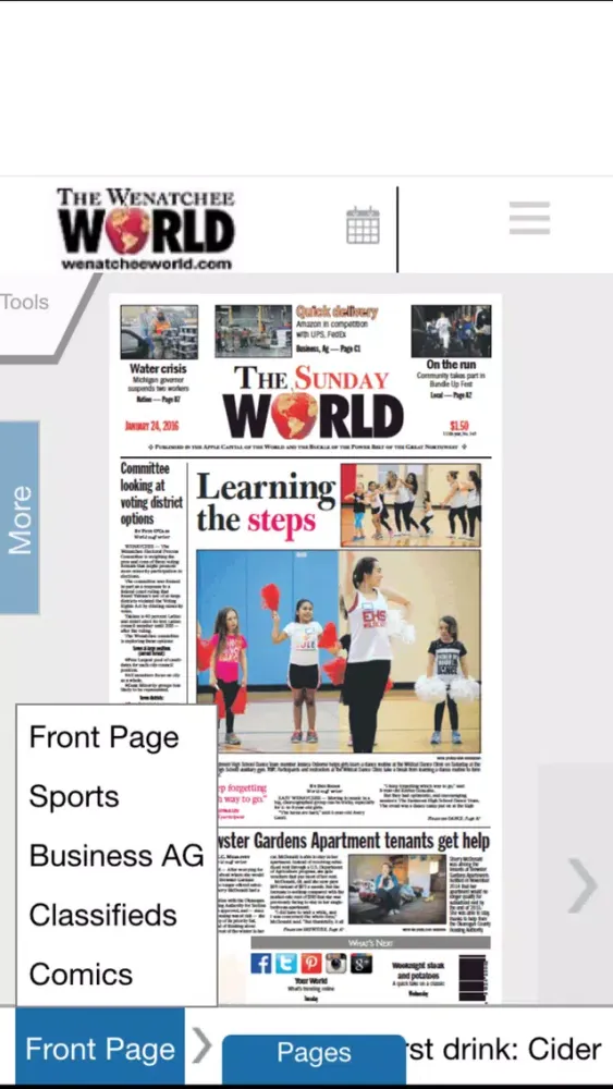 The Wenatchee World Digital Edition سکرین شاٹس