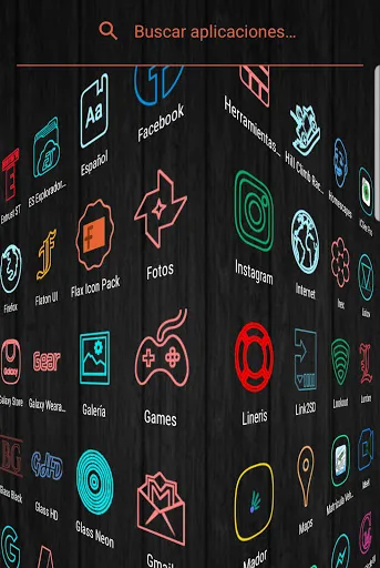 Color lines - Icon Pack স্ক্রিনশট