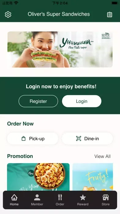 Oliver's Super Sandwiches スクリーンショット
