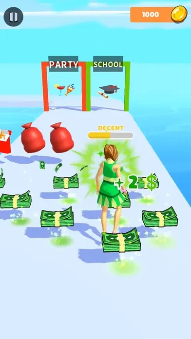 Captures d'écran de Run Rich 3D & Run Of Life
