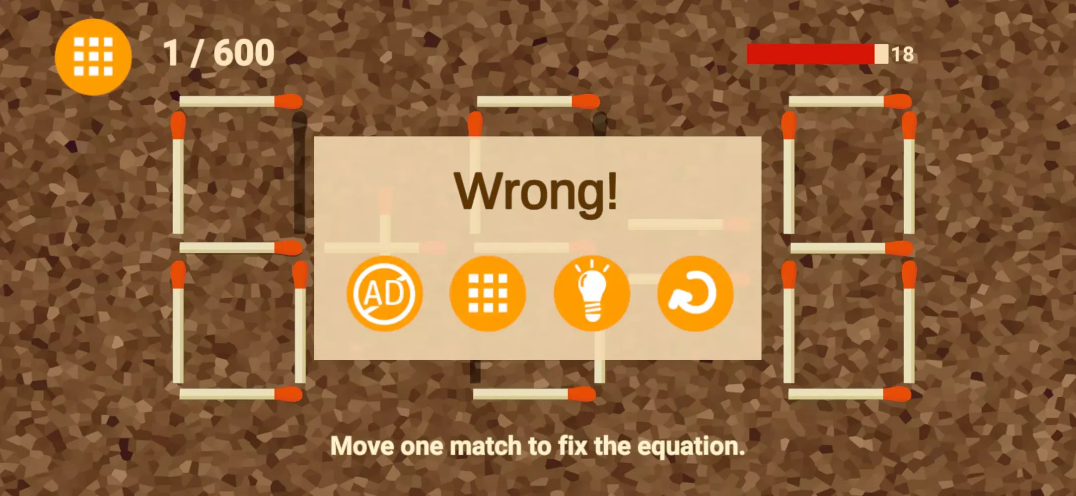 Matchstick - Math Puzzle Game Screenshots