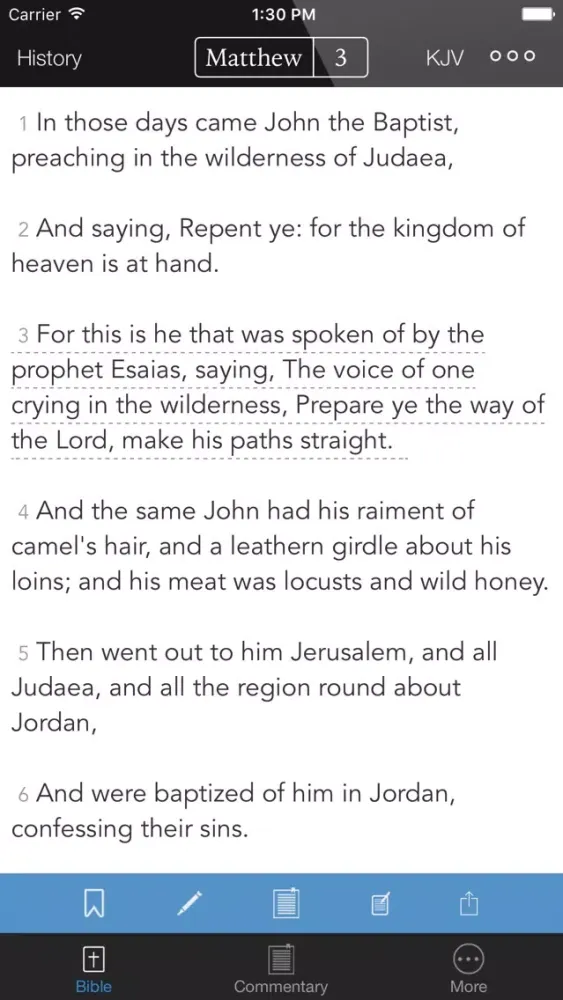 John Calvin's Commentary on the Bible with KJV bible স্ক্রিনশট