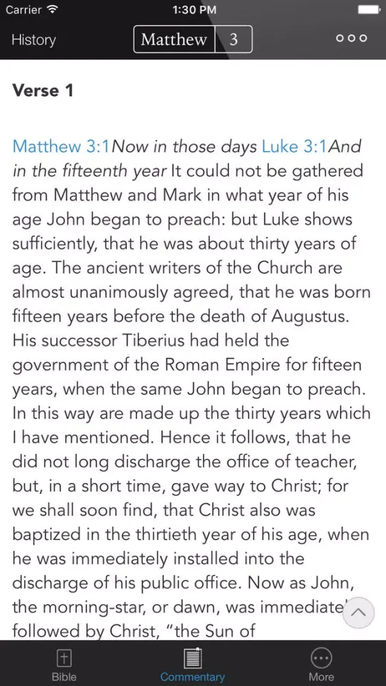 John Calvin's Commentary on the Bible with KJV bible স্ক্রিনশট
